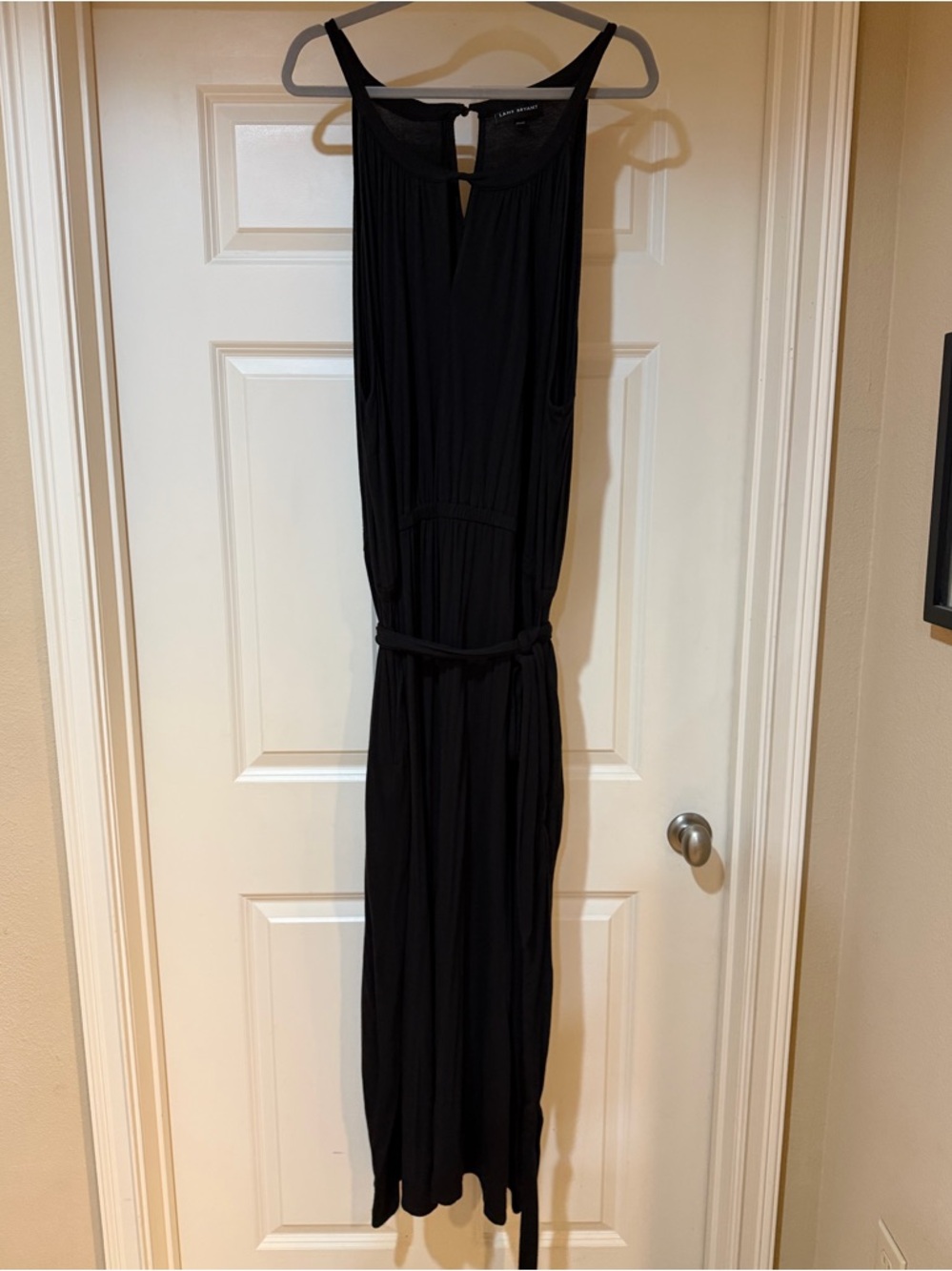 Lane Bryant Black Dress with Waist Tie Detail